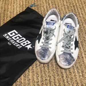 Golden Goose Zebra glitter size 36